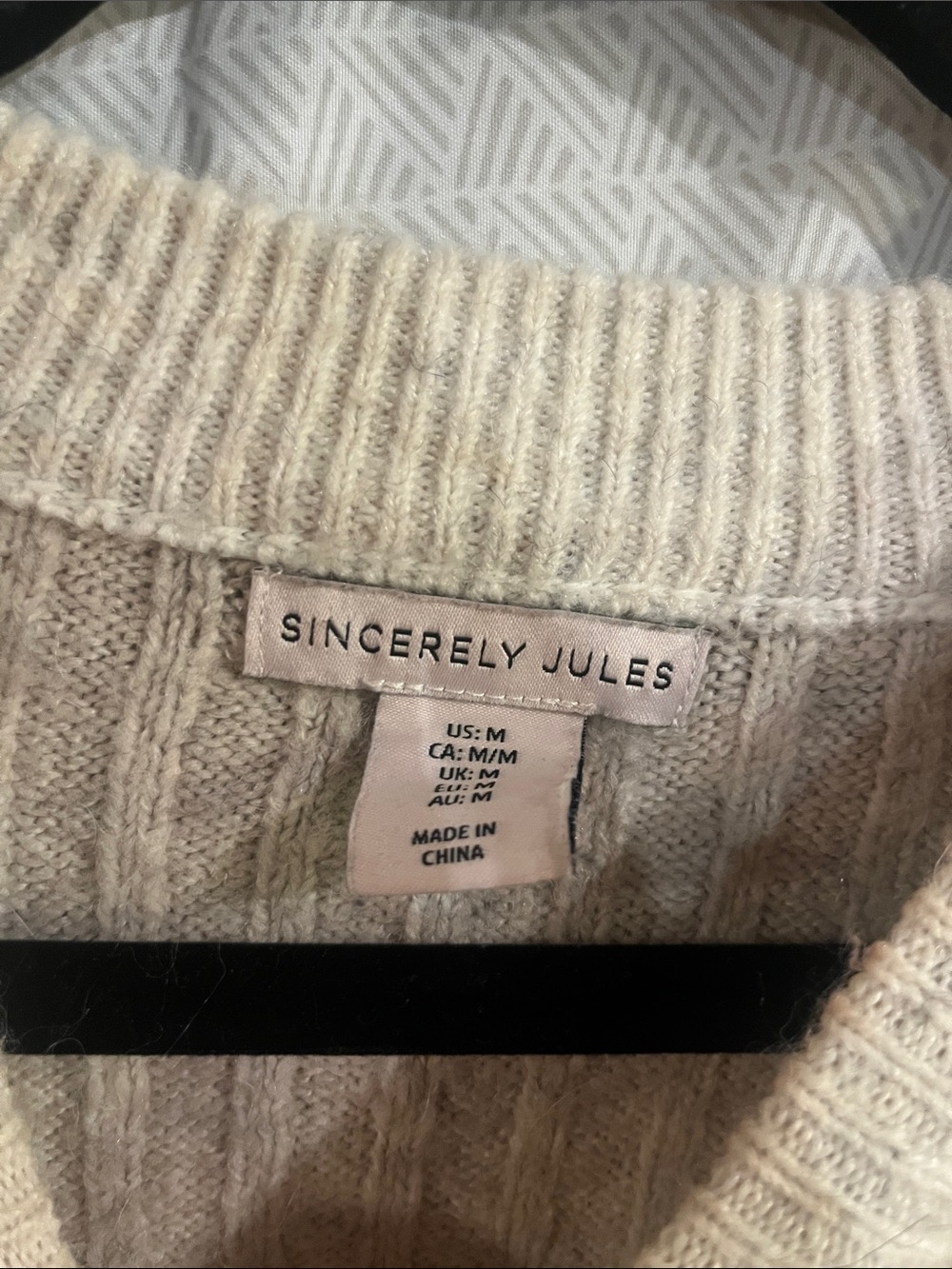 Cream Sweater - Picture 2 of 2